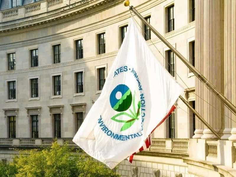 epa building and flag