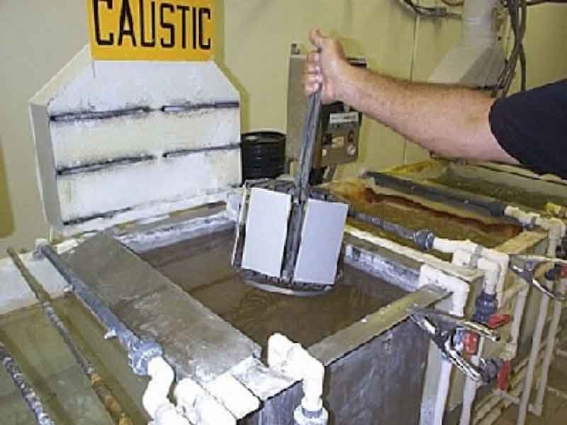 Anodizing Technology Caustic Etch