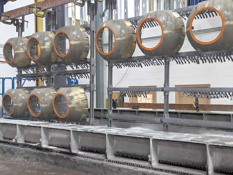 Fixing White Spots on Black Anodized Finishes